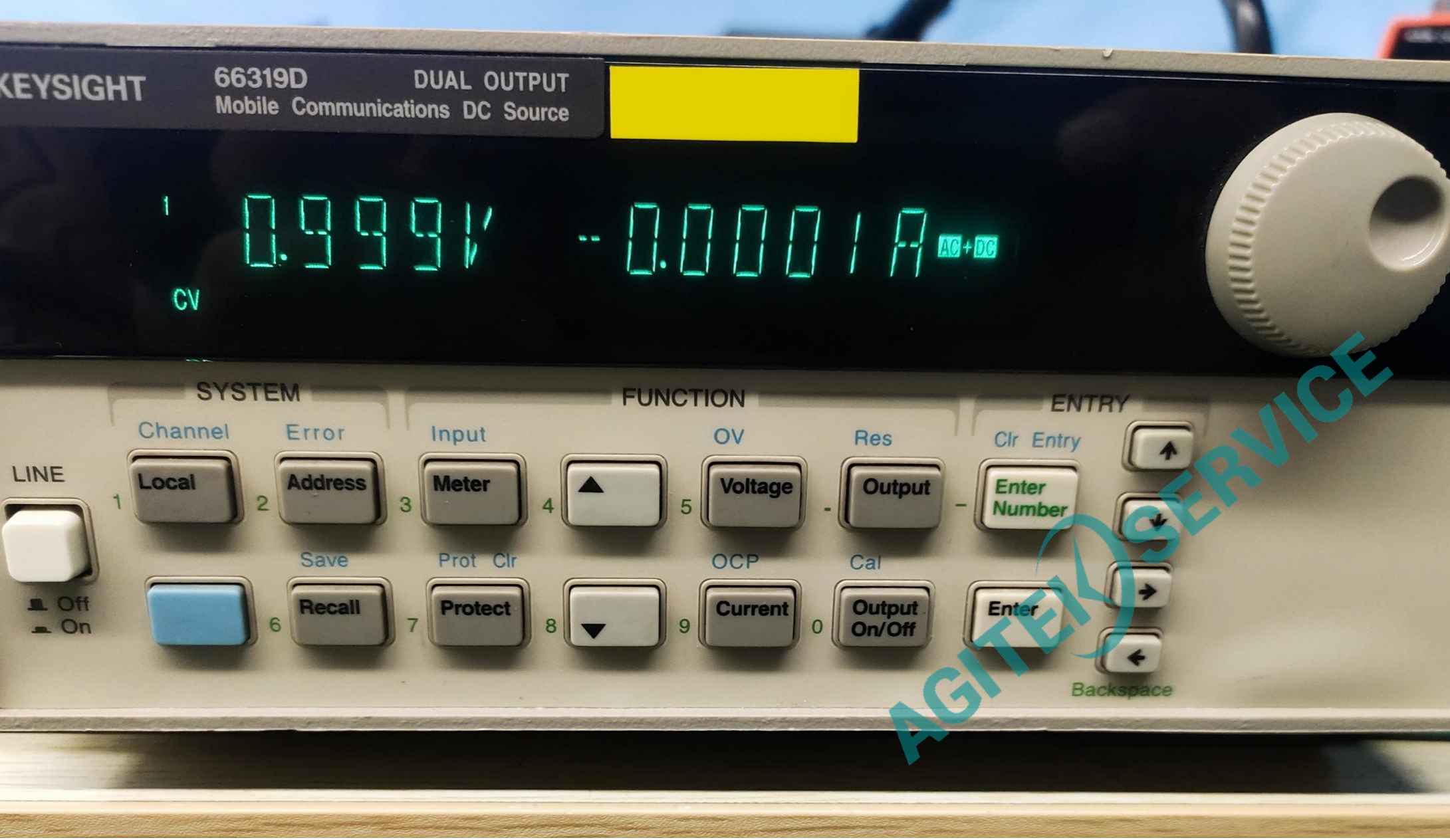 德科技66319D直流可調電源ch1通道無輸出維修