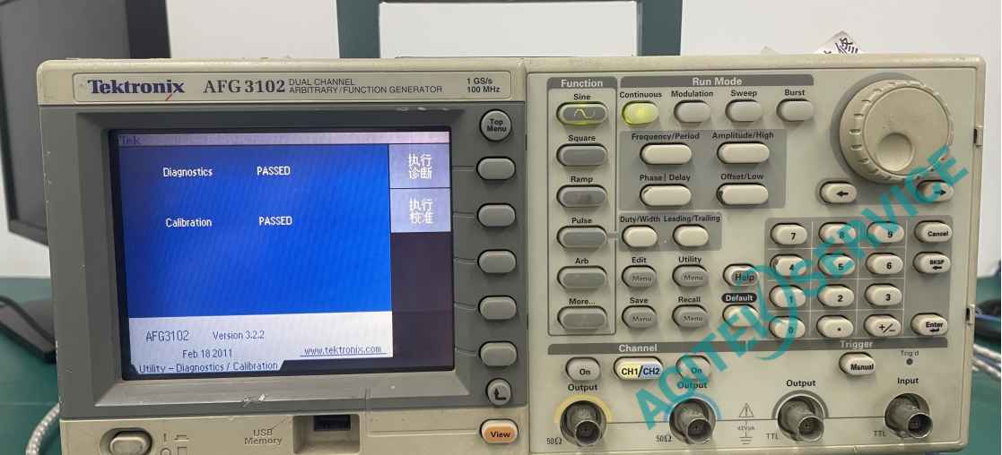 泰克AFG3102信號發生器維修
