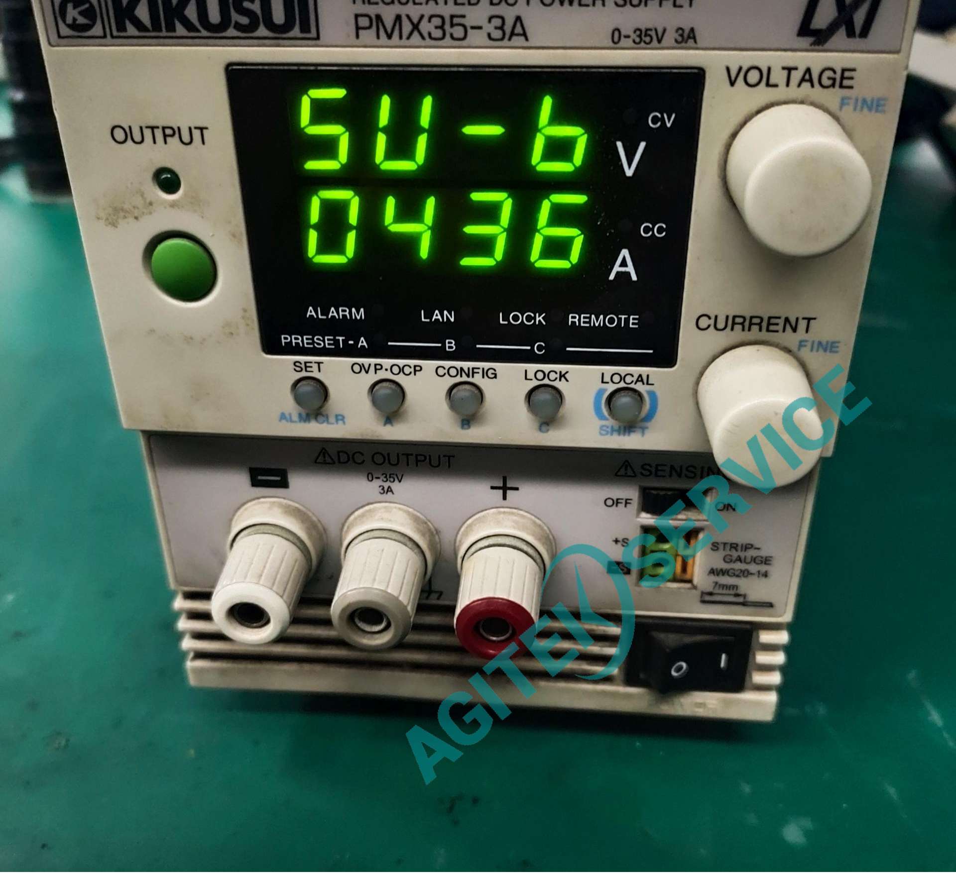 菊水PMX35-3A直流可調電源維修