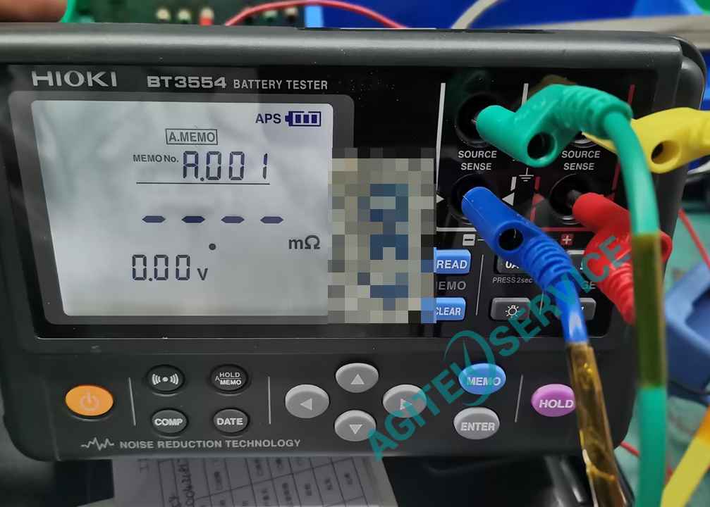 日置電池內阻測試儀BT3554測量不到內阻