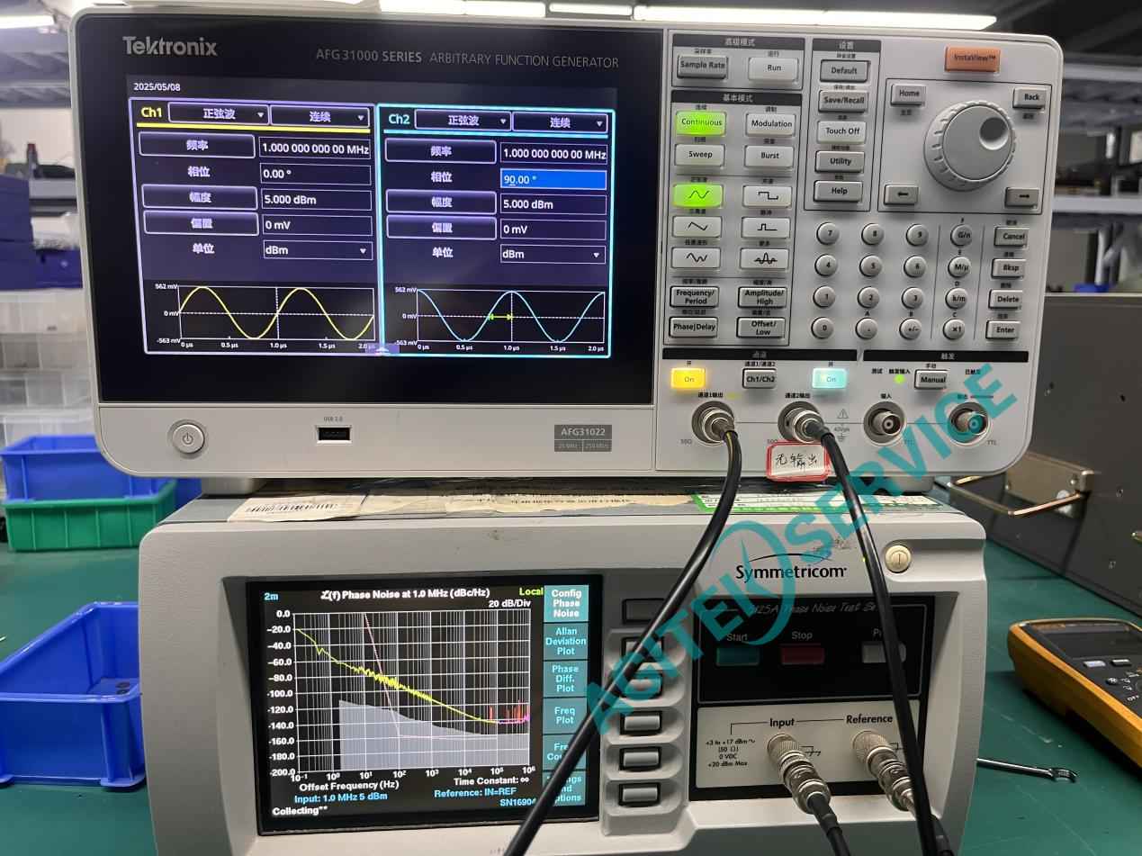TSC5125A相位噪聲分析儀無法開機維修