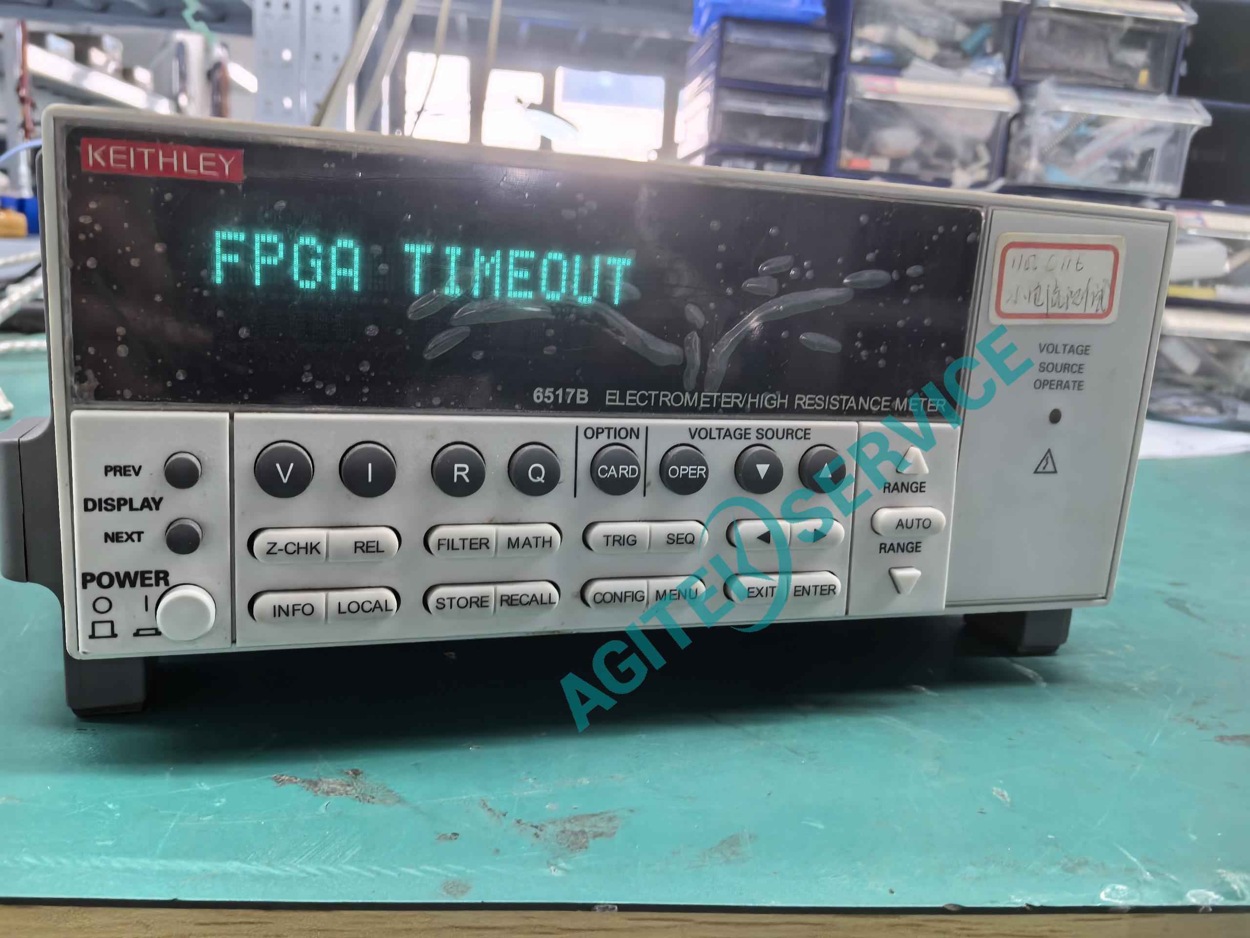 Keithley深夜成人在线观看6517B硬件超時FPGA TIMEOUT維修