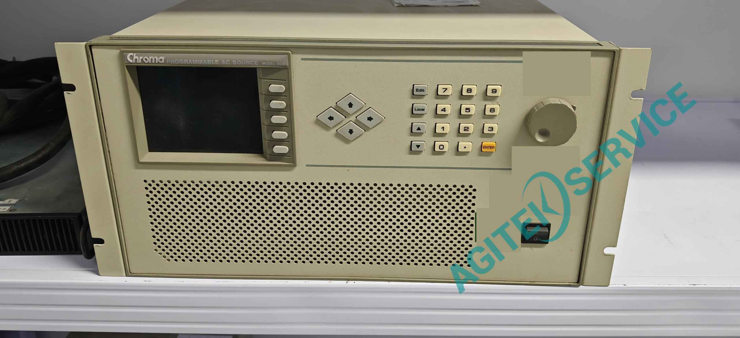 Chroma 致茂6530電源報FAN INT故障碼維修案例