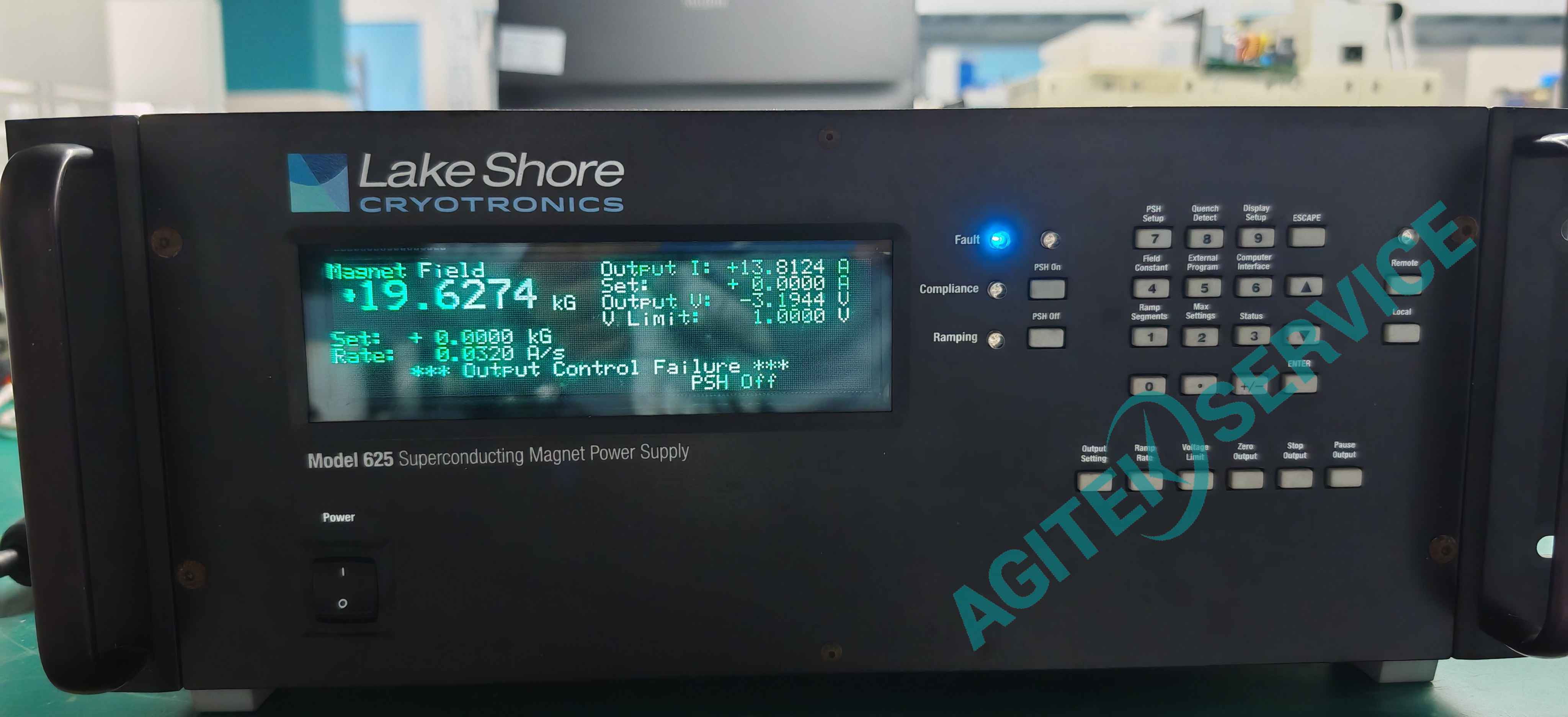 lake shore的625電源上電報警維修 lake shore的625電源上電報警維修