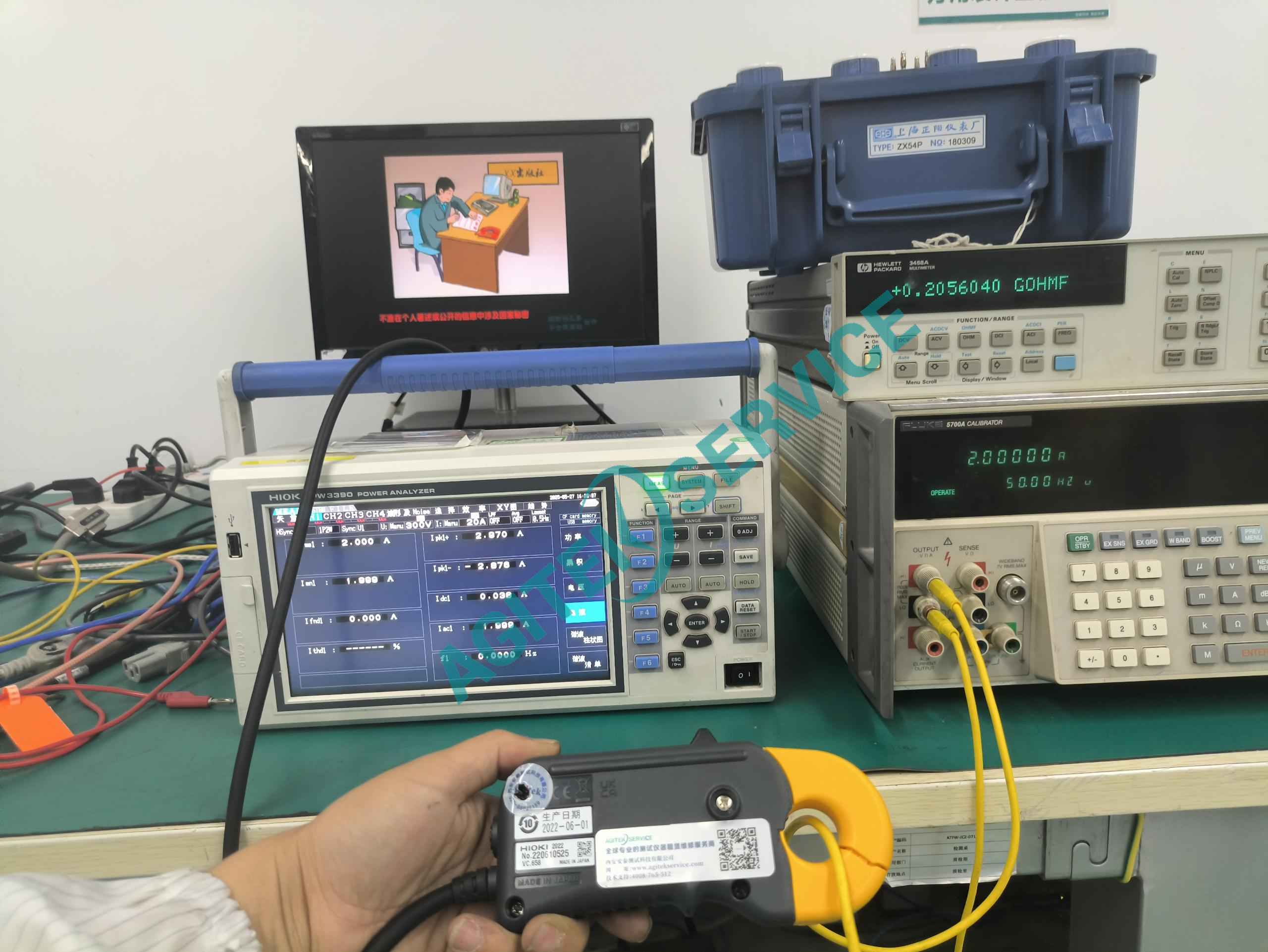 日置PW3390功率分析儀通道接口硬件損壞維修