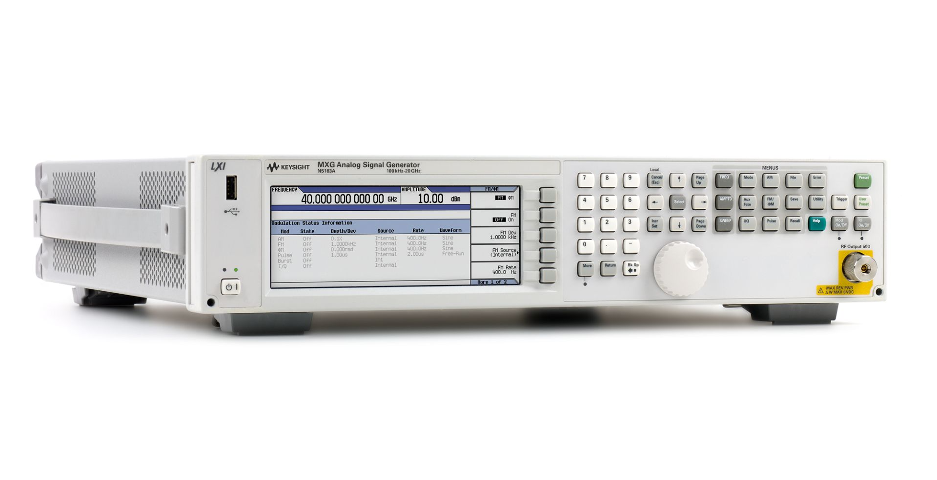 Keysight N5183A信號發生器使用說明書-是德技術支持中心