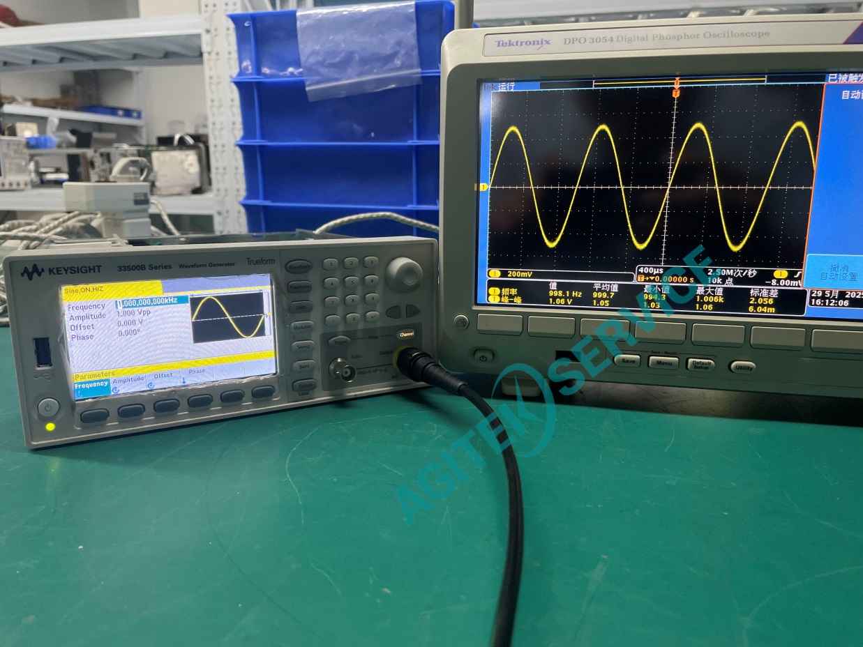 安捷倫33511B信號發生器自檢報錯波形異常維修
