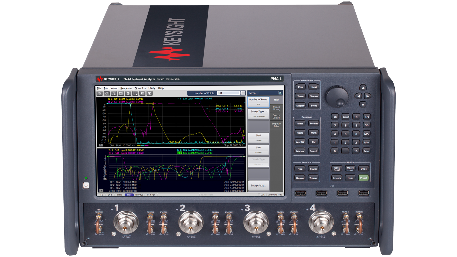 二手是德(Keysight)PNA-L 網絡分析儀