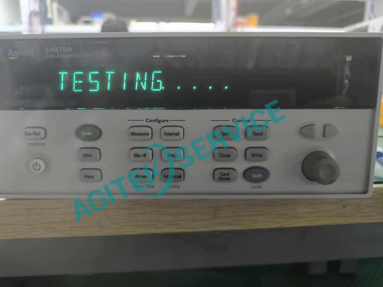 安捷倫34970A數據采集器開機報錯202 安捷倫34970A數據采集器開機報錯202