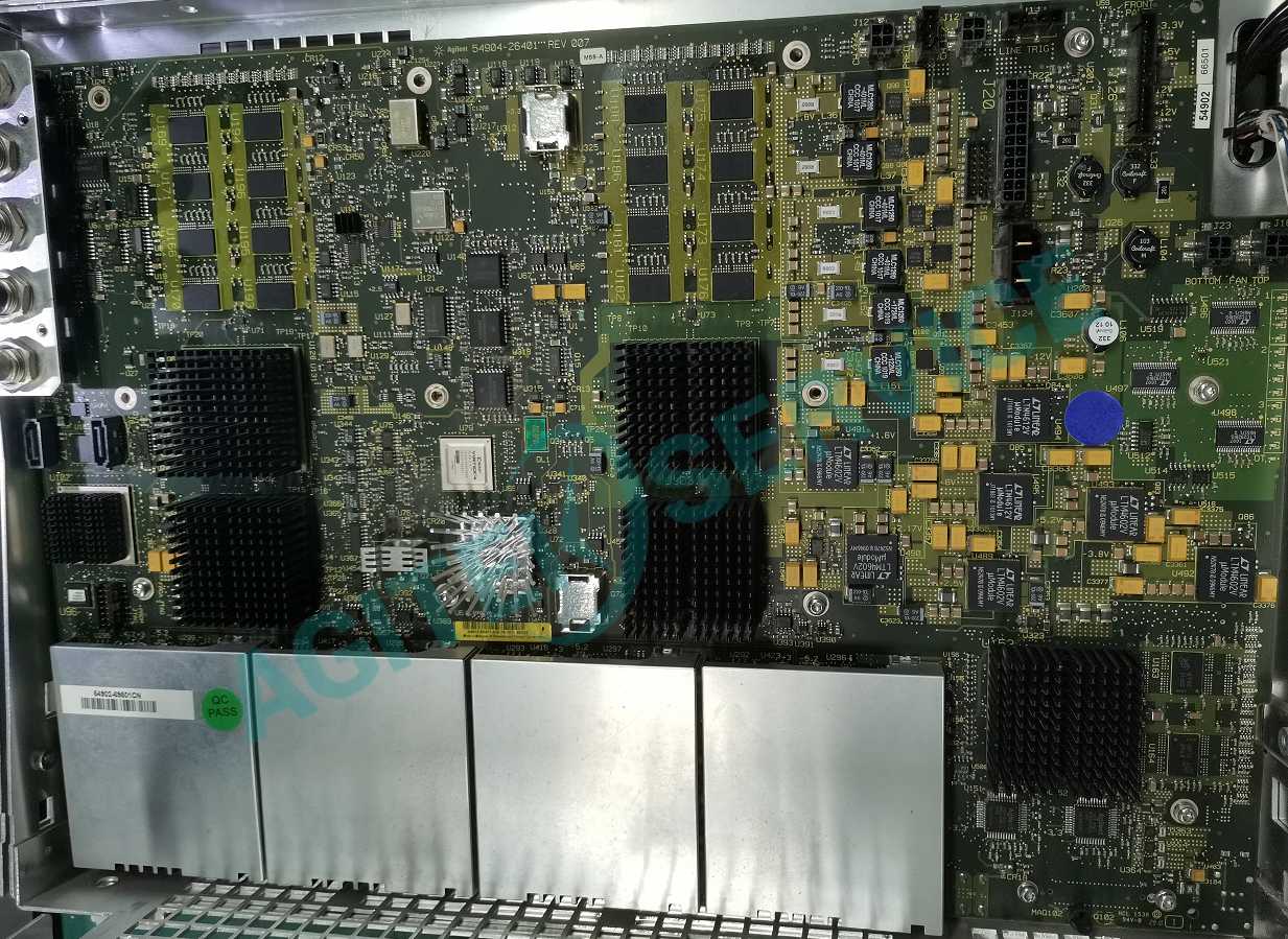 Keysight是德科技MSO9254A示波器不開機維修