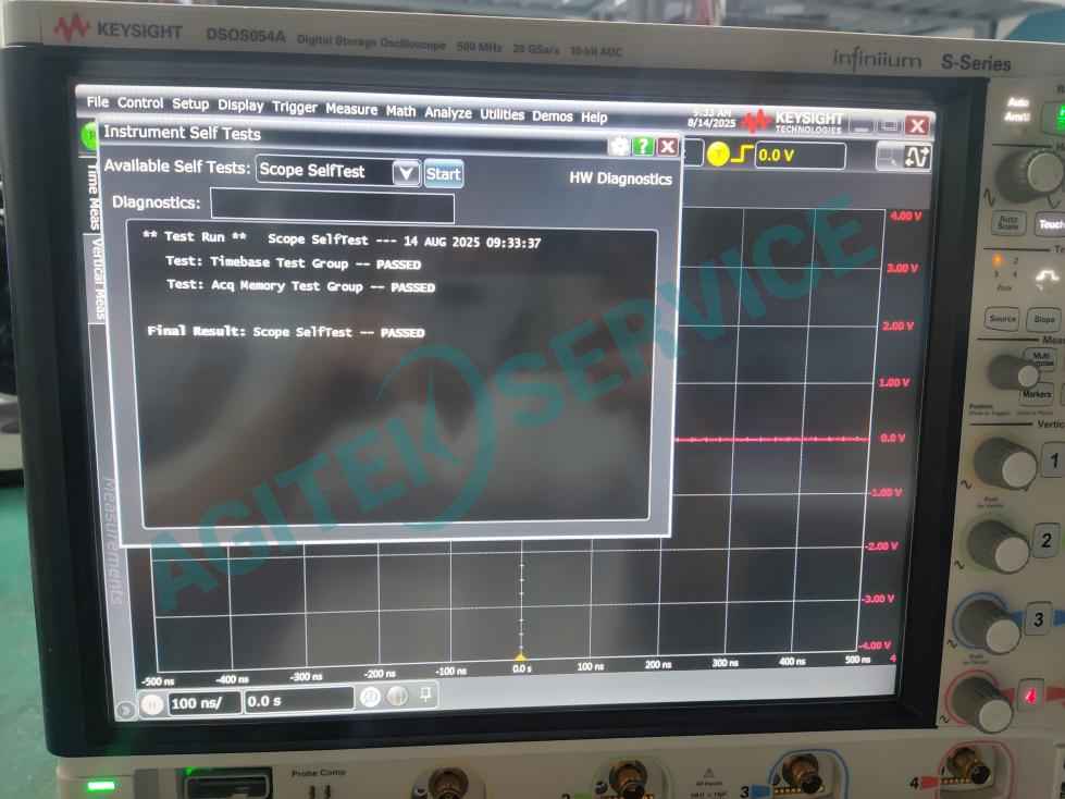 是德科技DSOS054A示波器測試軟件無法正常打開