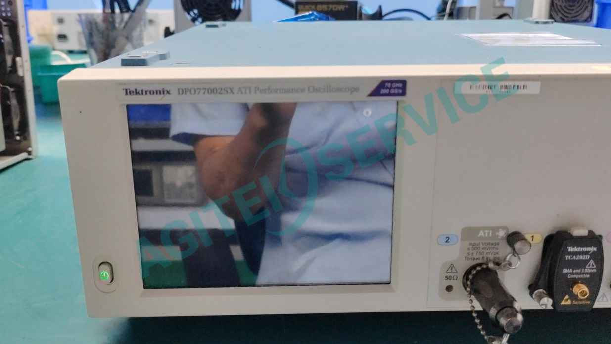 Tektronix泰克DP77002SX高帶寬（76GHz）示波器無法開機維修案例