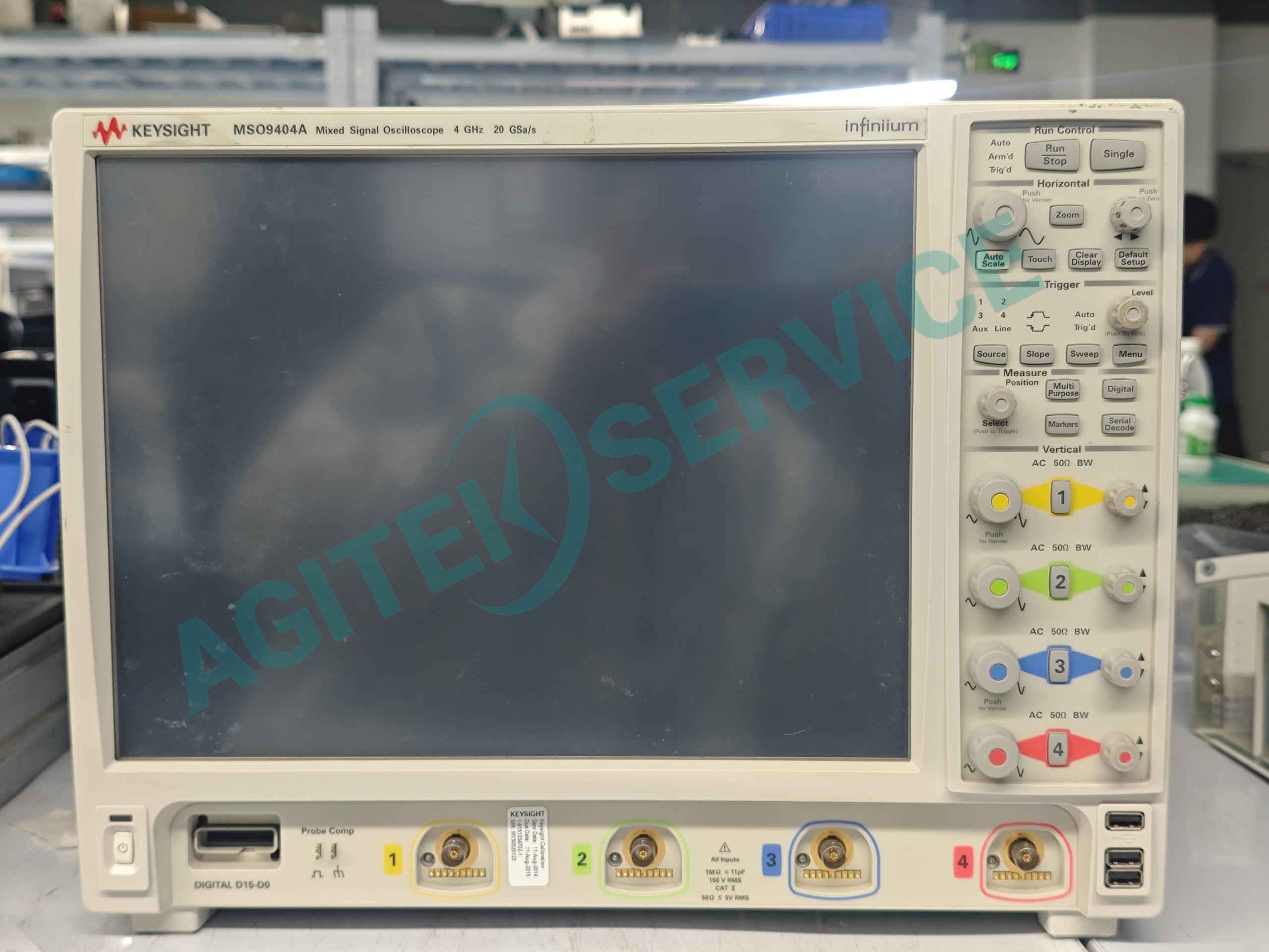 Keysight是德科技MSO9254A示波器開機異常維修案例