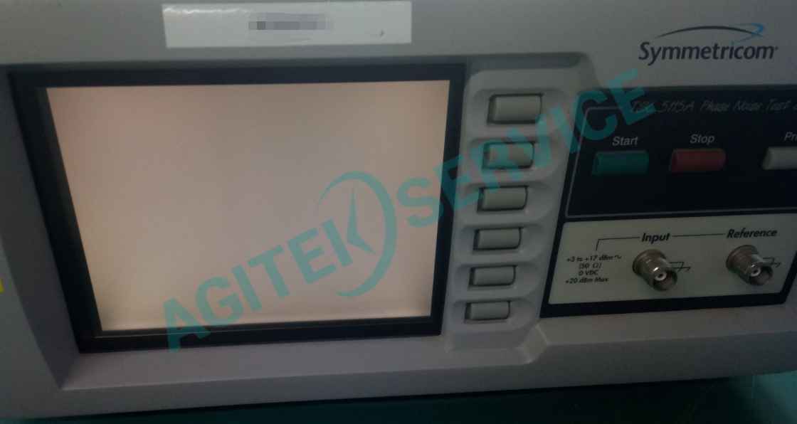 TSC5115A 相位噪聲分析儀 開機屏幕花白維修案例