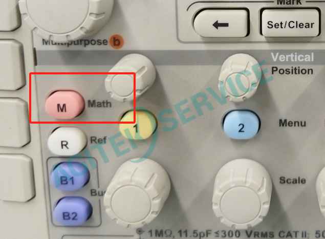 泰克DPO3000示波器FFT 頻譜分析教程