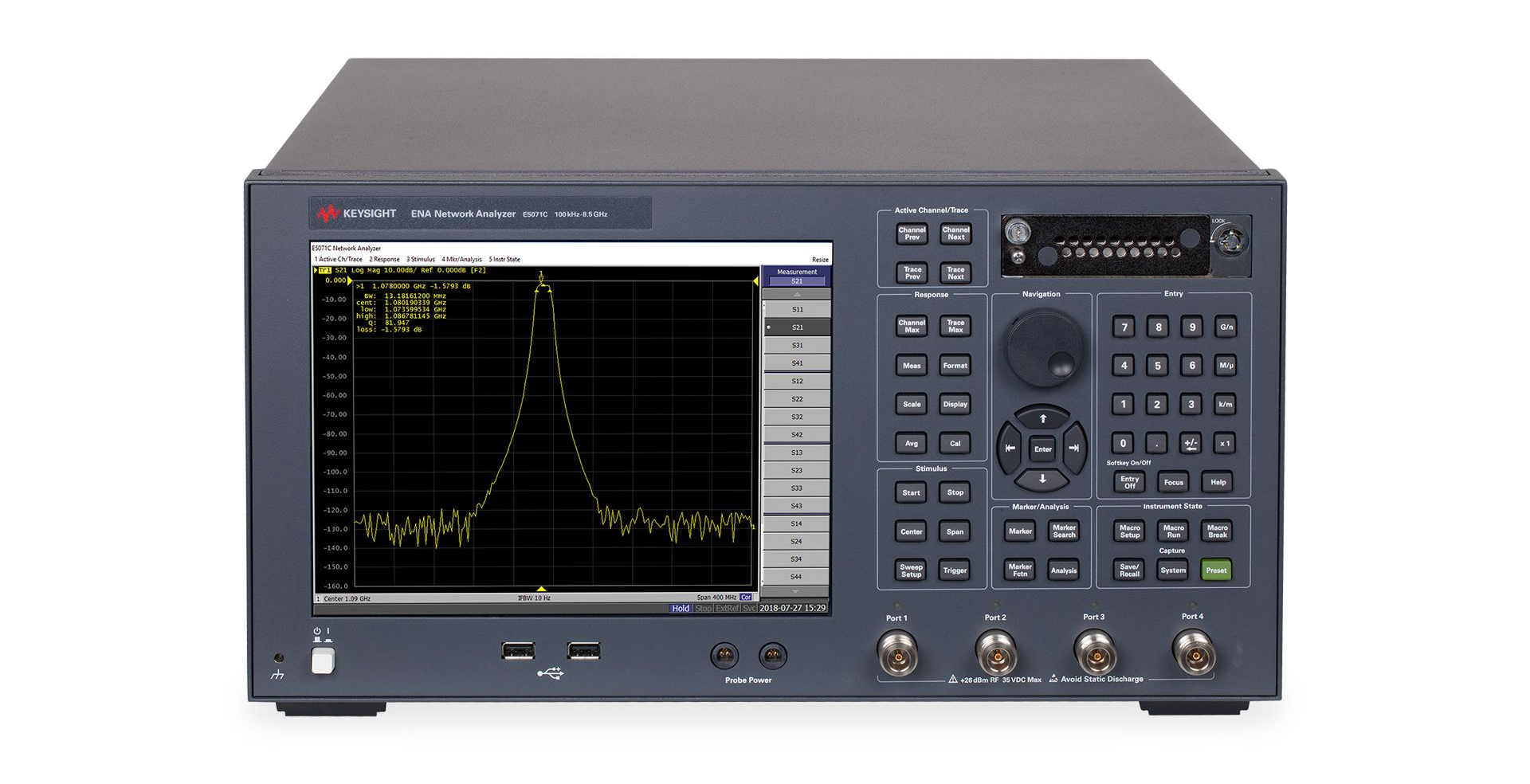 Keysight E5071C如何存儲數據-是德技術支持中心