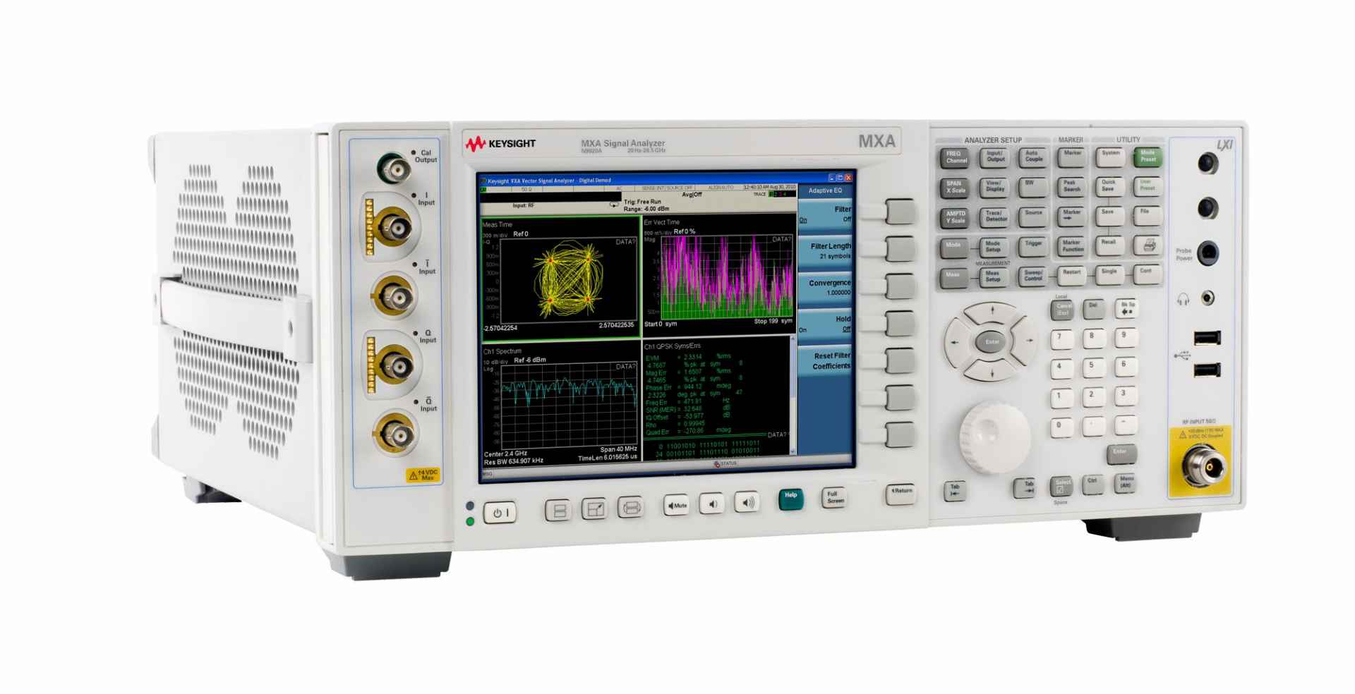 N9020A EVM（誤差矢量幅度）測量使用指南-是德技術支持中心
