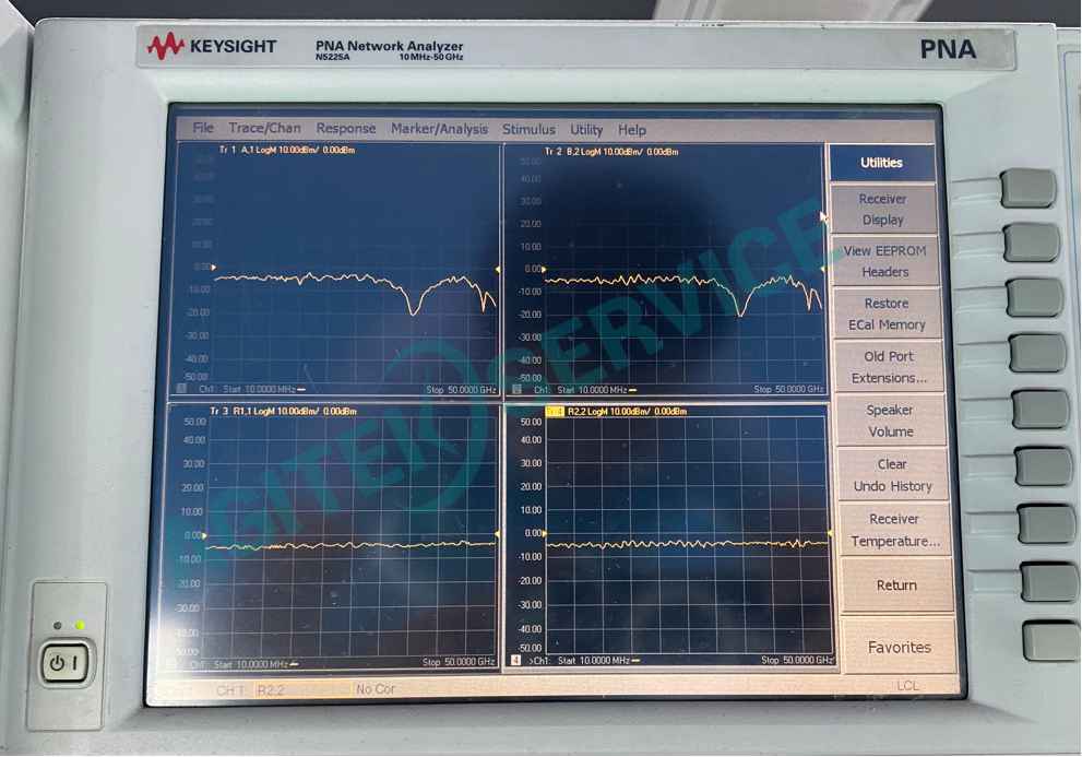 Keysight是德科技N5225A 50GHz矢量網絡分析儀輸出功率異常維修案例