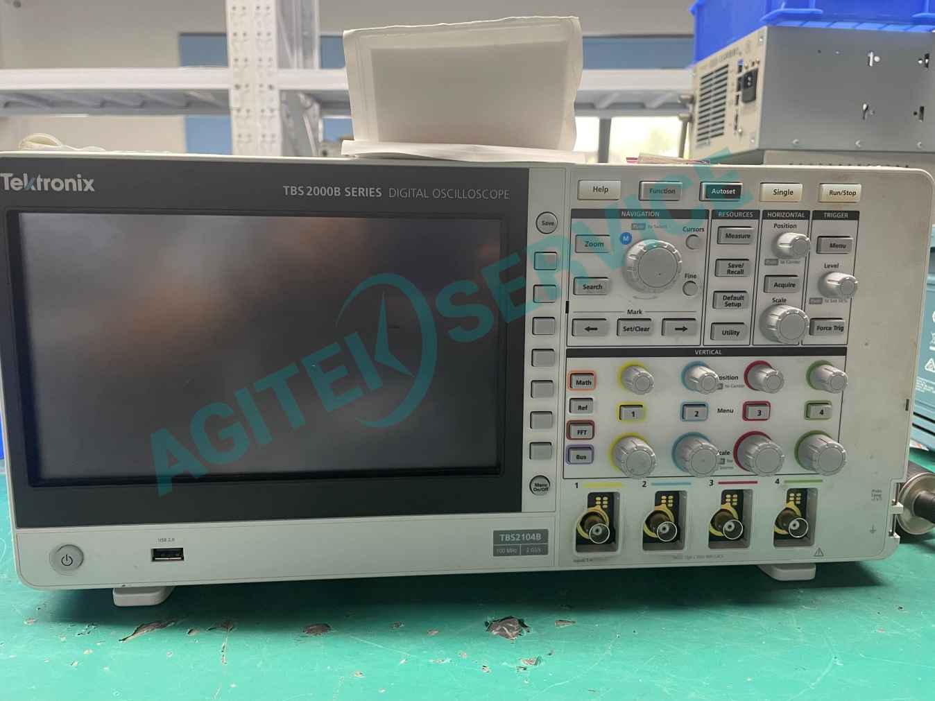 Tektronix泰克TBS2104B示波器不開機維修案例