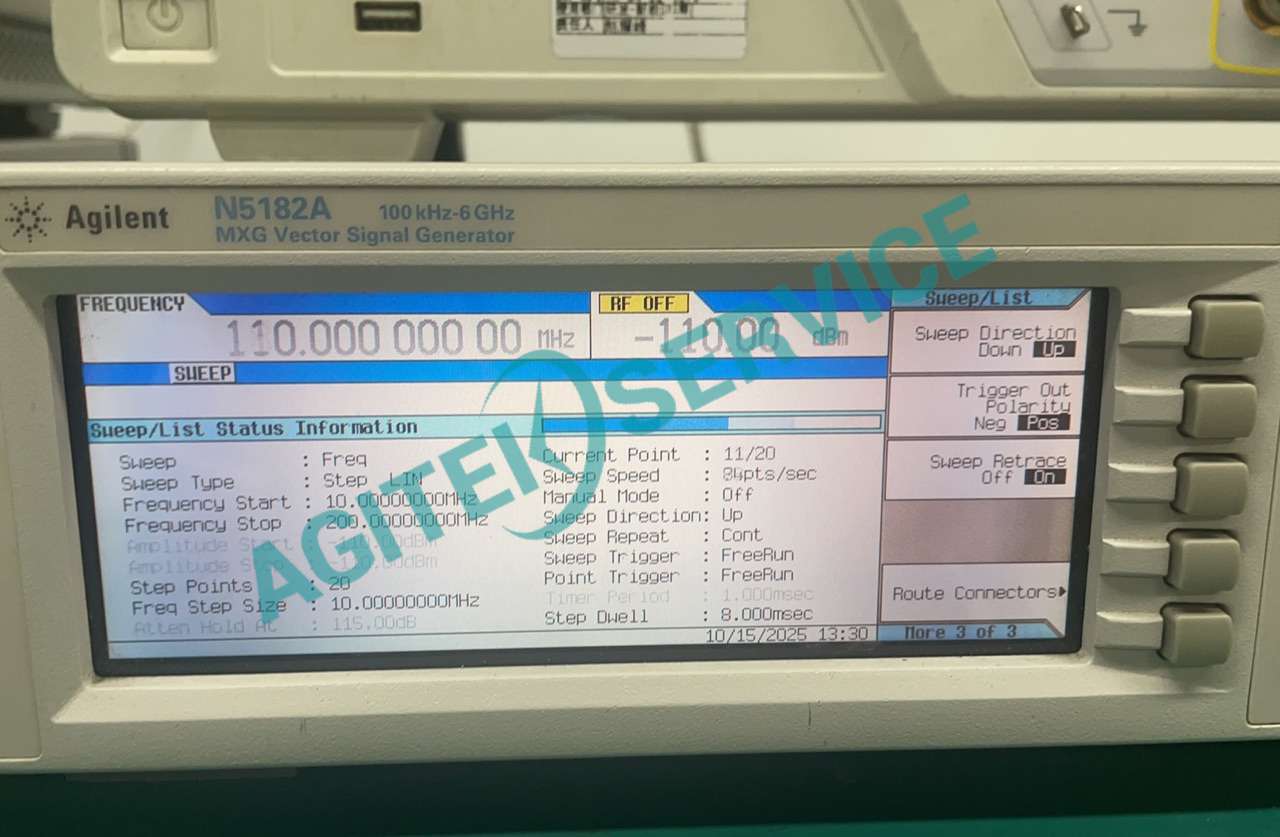是德N5182A矢量信號發生器如何實現掃描與觸發外部儀器 是德N5182A矢量信號發生器如何實現掃描與觸發外部儀器
