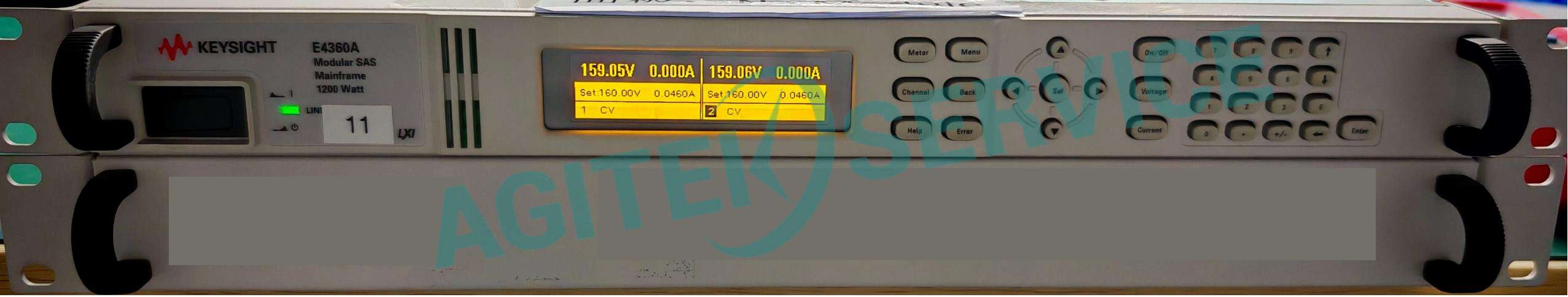 是德E4360A 電源開機顯示Invalid Config