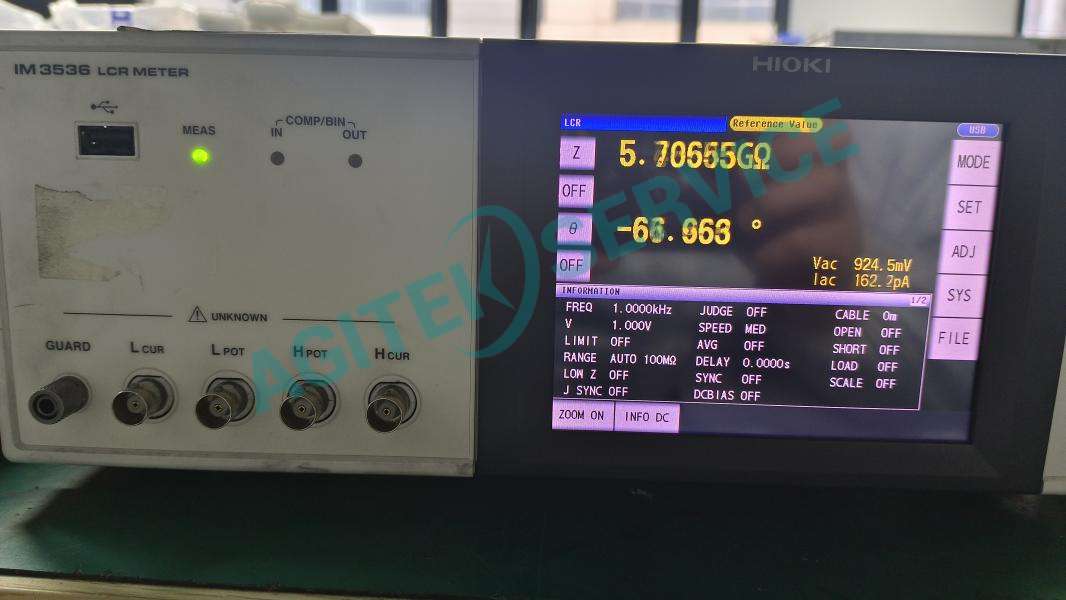 日置IM3536LCR表開機報錯維修