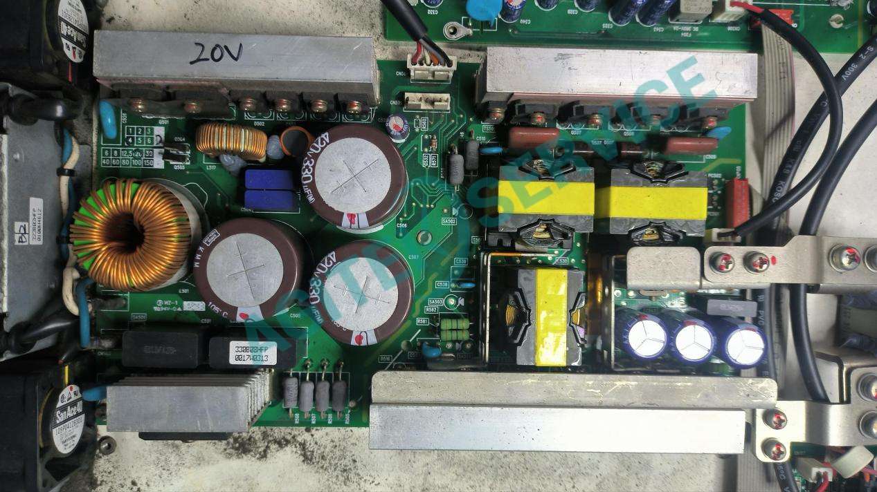 安捷倫N5744A可編程電源加電開機無反應維修 安捷倫N5744A可編程電源加電開機無反應維修