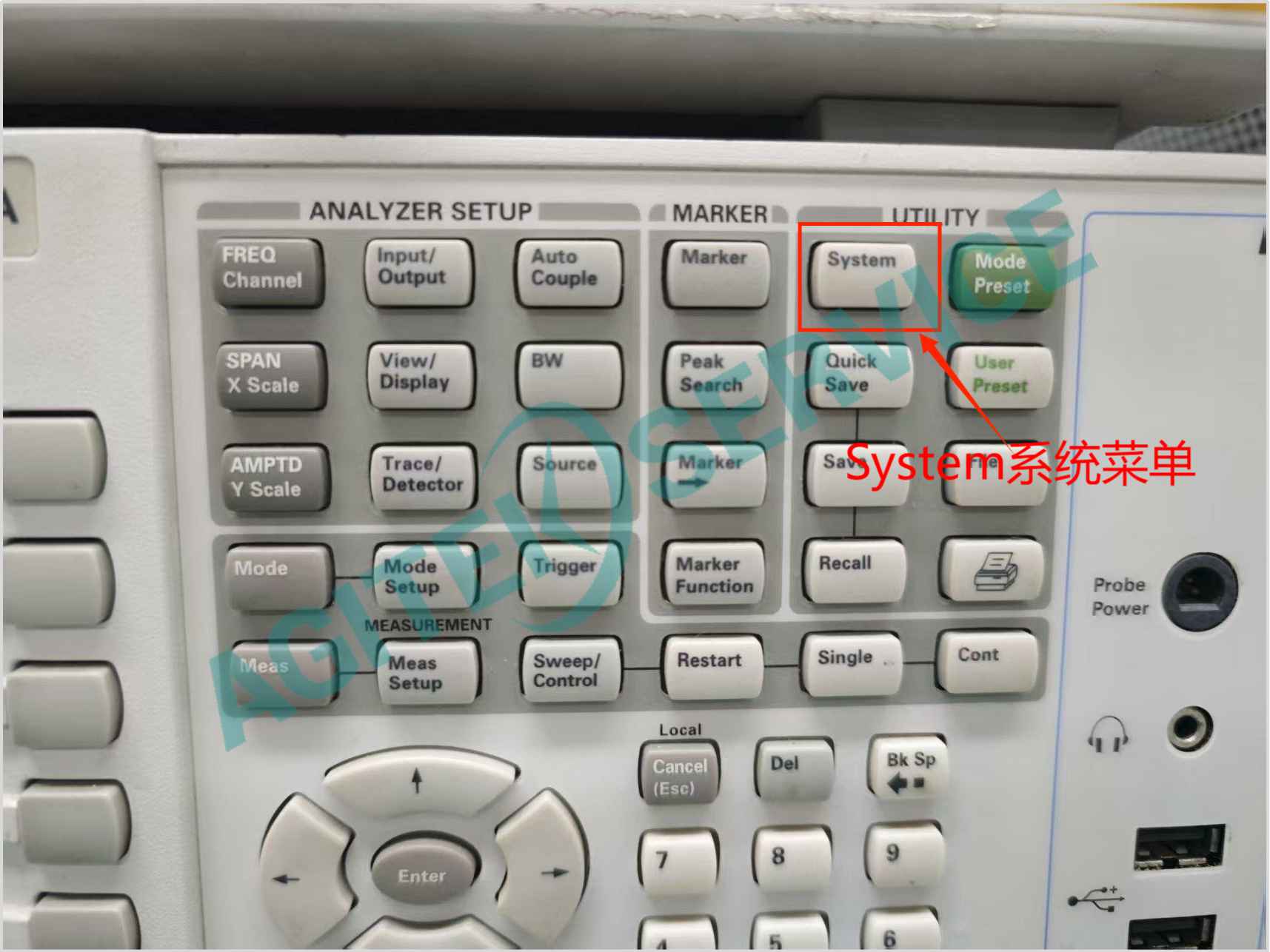 是德頻譜儀N9020A查看設備選件信息圖解步驟 是德頻譜儀N9020A查看設備選件信息圖解步驟