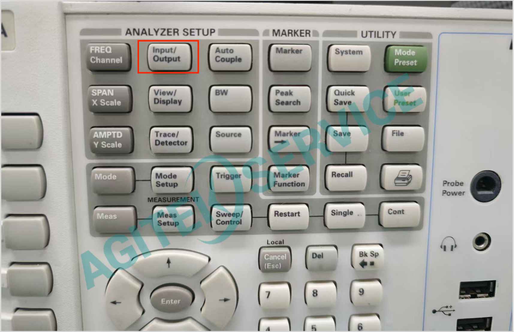 是德科技N9020A頻譜儀查看設備內部校準信號 是德科技N9020A頻譜儀查看設備內部校準信號