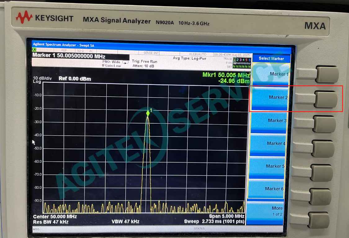 是德科技N9020A頻譜儀標記功能 是德科技N9020A頻譜儀標記功能