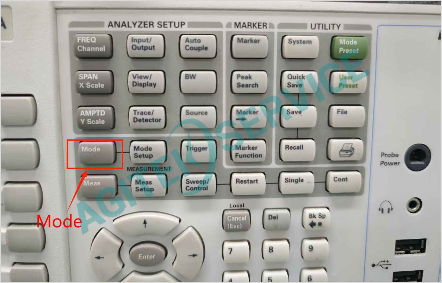 Keysight是德科技N9020A頻譜儀信道功率測試步驟圖解