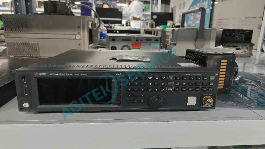 Keysight是德科技N5183B信號源射頻故障深度維修，指標恢複出廠級!