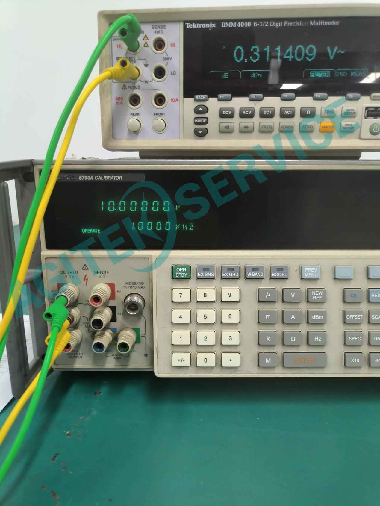 泰克DMM4040台式數字萬用表開機報錯370