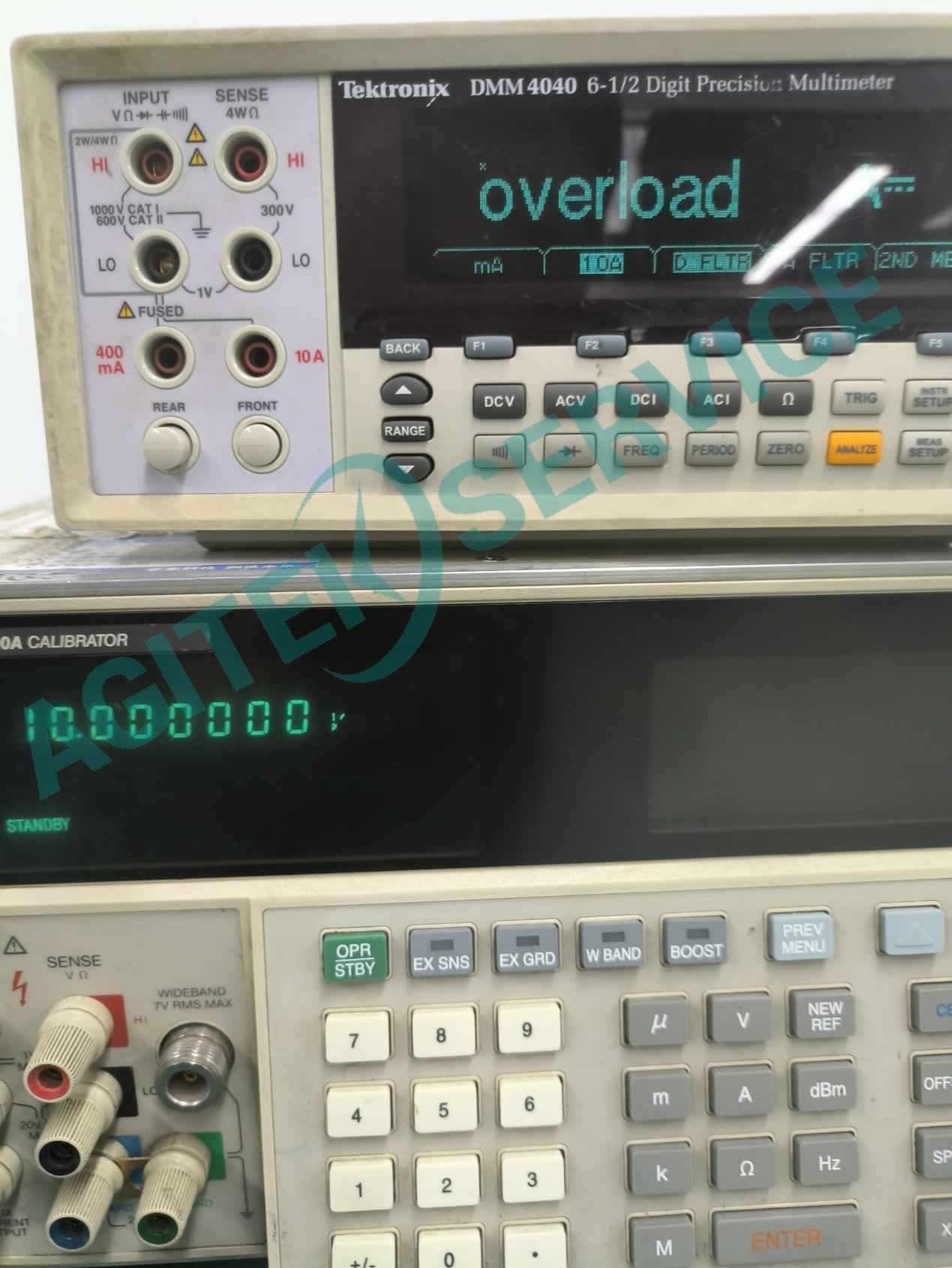 泰克DMM4040台式數字萬用表開機報錯370