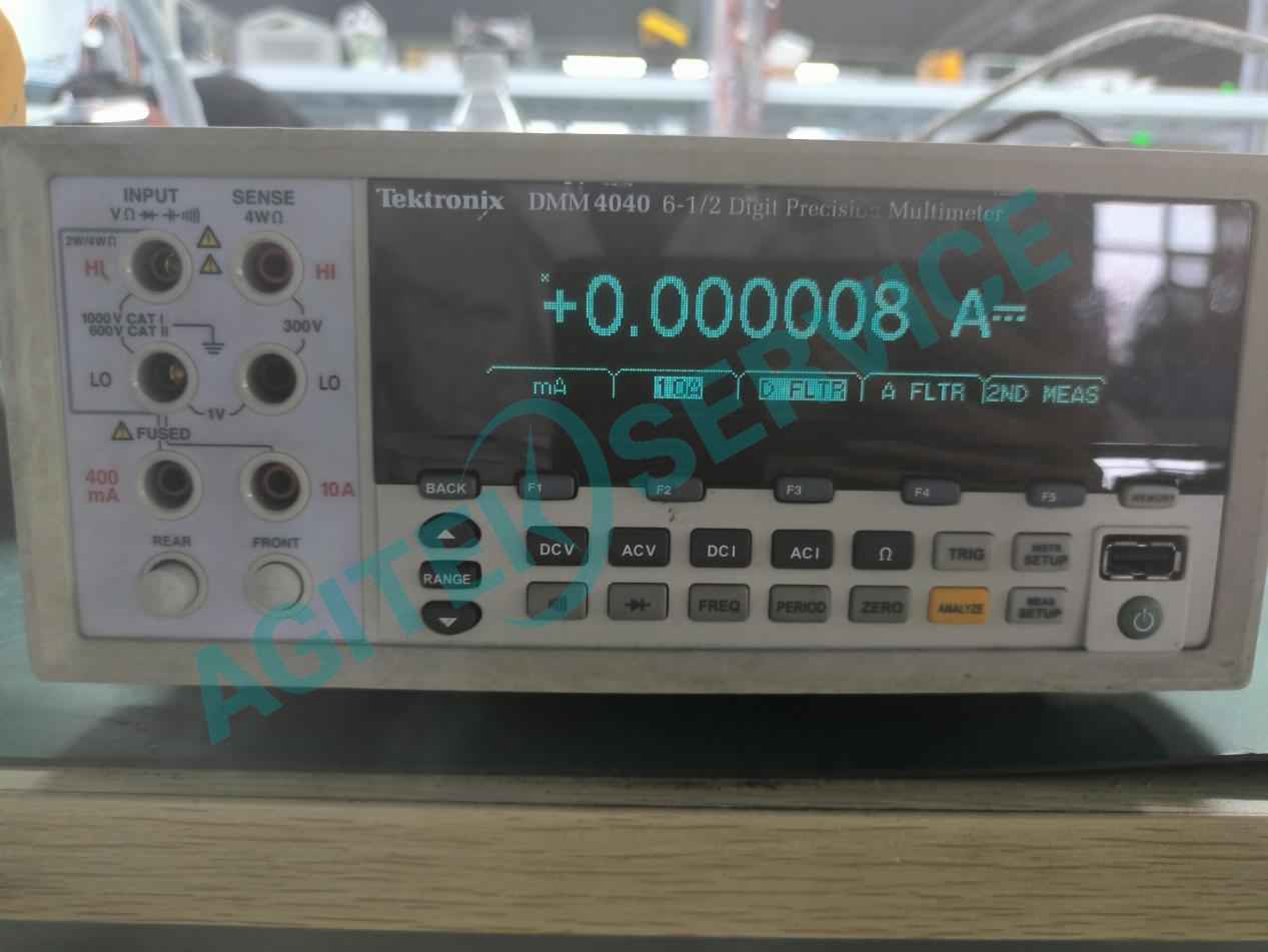 泰克DMM4040台式數字萬用表開機報錯370