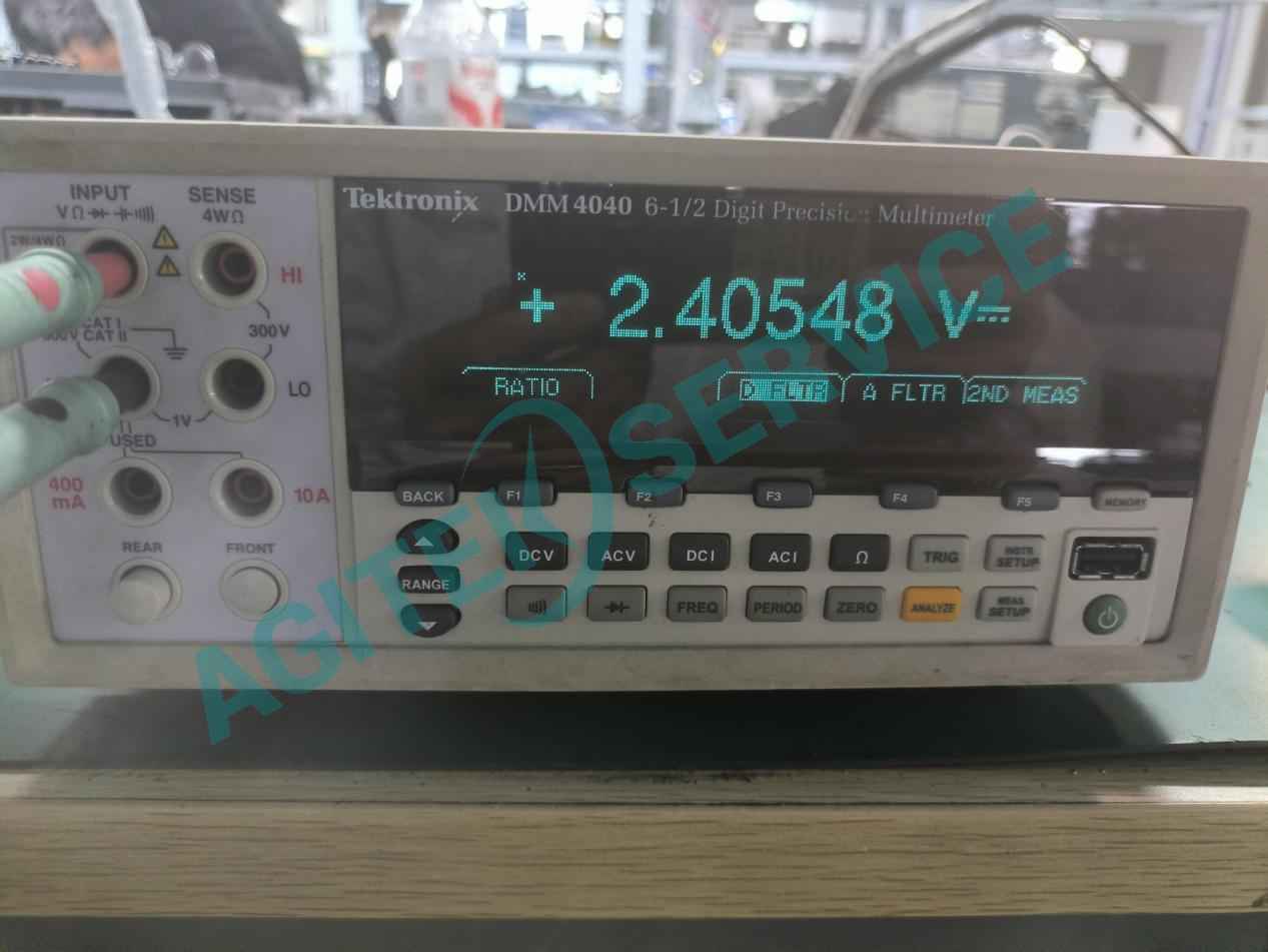 泰克DMM4040台式數字萬用表開機報錯370