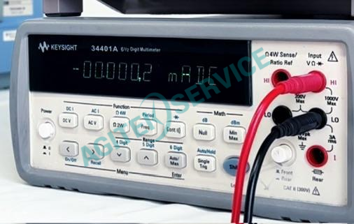Keysight是德科技 34401A 萬用表測交直流電壓（DCV/ACV）教程