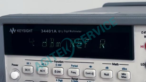 是德34401A萬用表測 dB/dBm(信號強弱)教程 是德34401A萬用表測 dB/dBm(信號強弱)教程