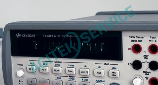 是德34401A 數字萬用表極限測試(LIMIT TEST) 教程 是德34401A 數字萬用表極限測試(LIMIT TEST) 教程