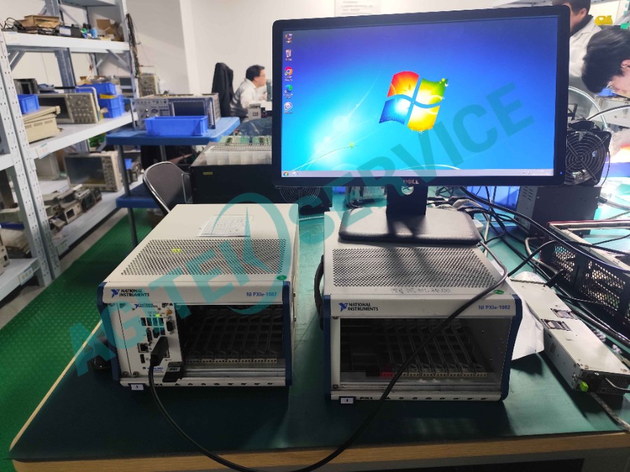 NI PXIE-1082機箱開機20S後自動關機維修案例