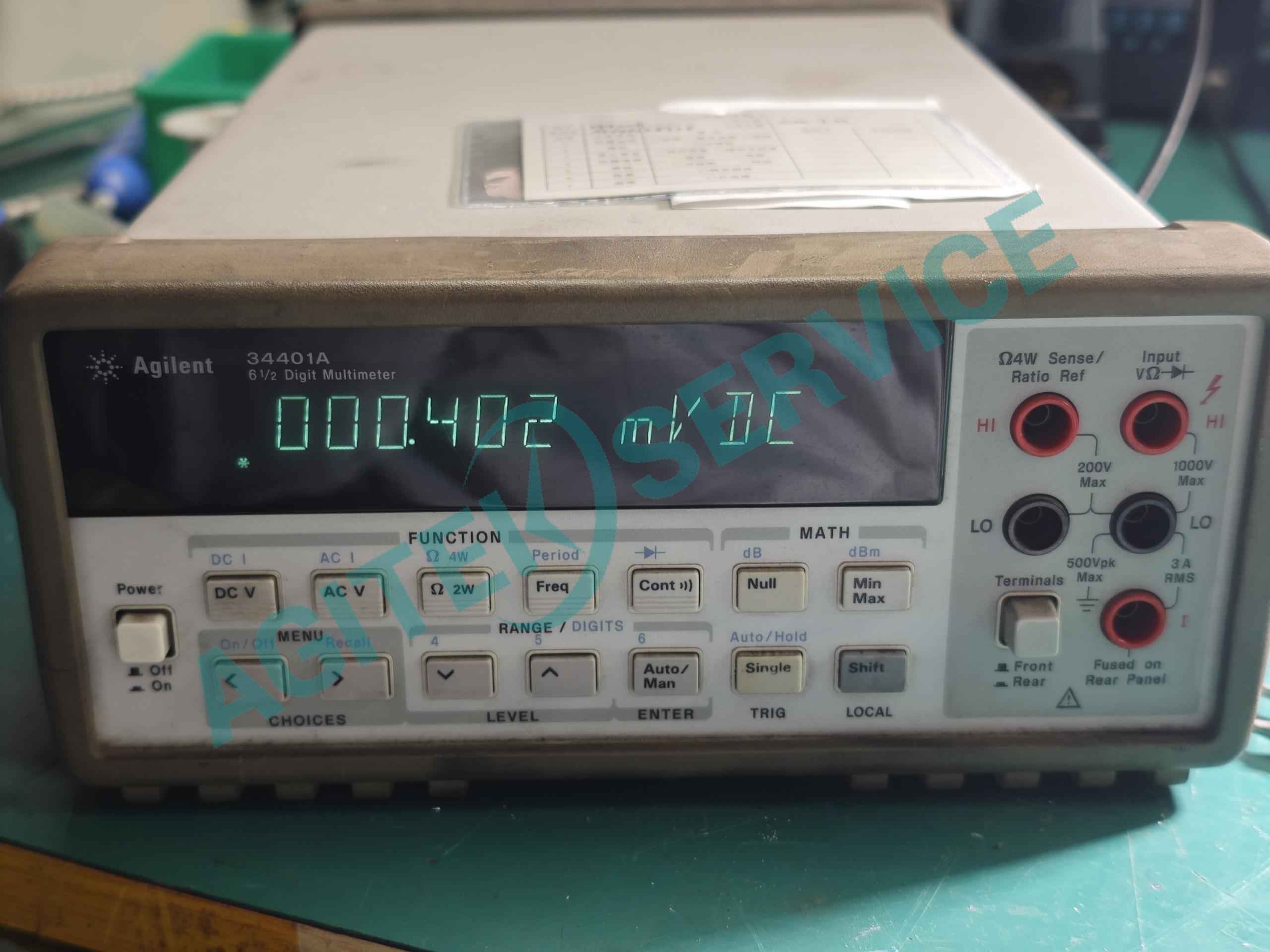 34410A萬用表維修