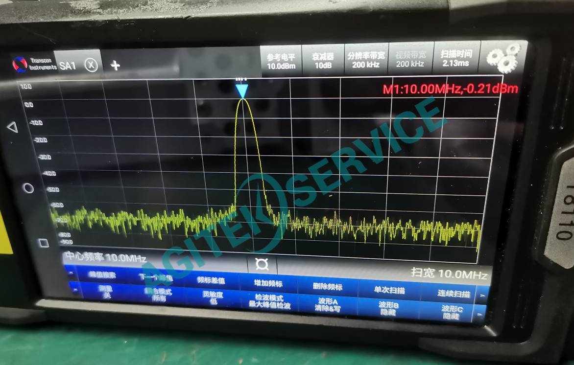 T8110-6G手持頻譜測試不準維修案例