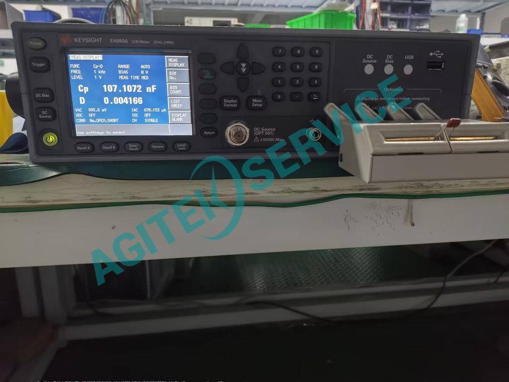 是德E4980A LCR表容值測不了維修