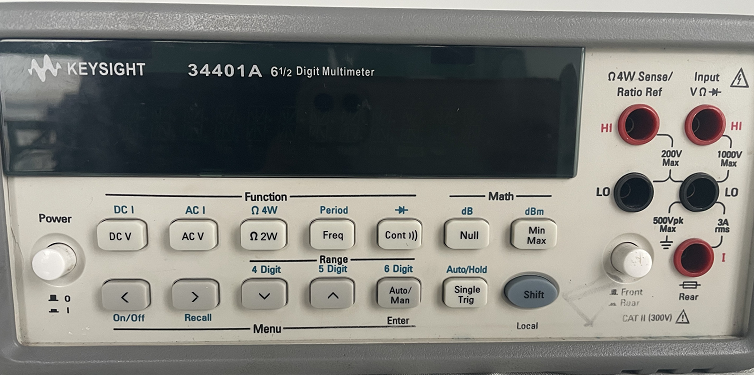 Keysight 是德科技34401A 數字多用表租賃案例