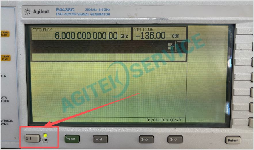 是德科技E4438C 矢量信號發生器設備自檢操作指南-Keysight服務中心
