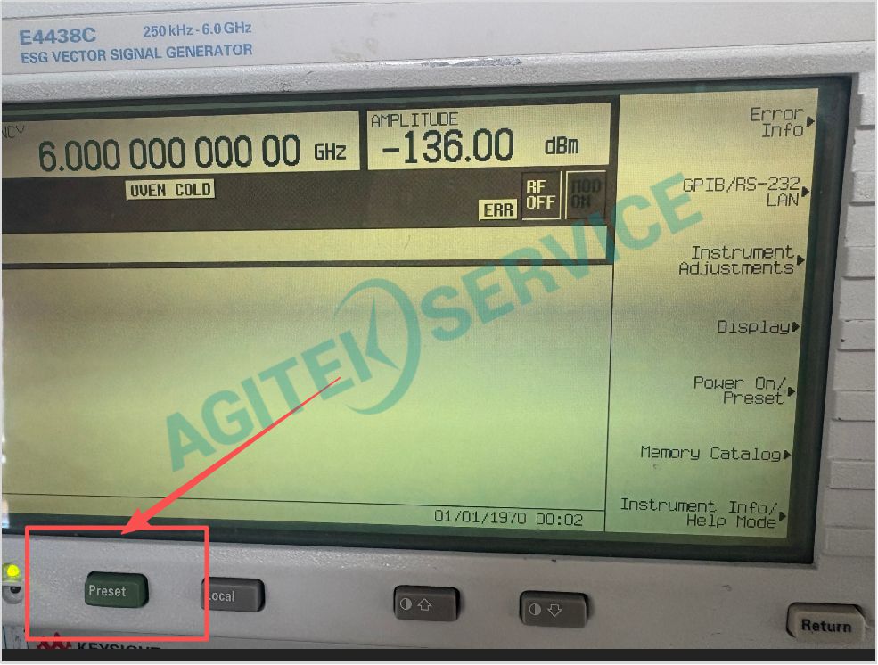 Keysight E4438C 矢量信號發生器頻率 / 幅度掃描操作指南-是德服務中心