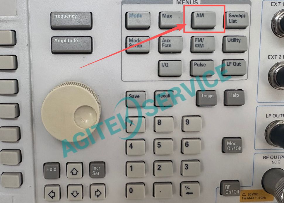 Keysight E4438C 矢量信號發生器 AM 調製輸出操作指南-是德服務中心