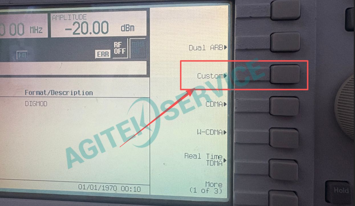 Keysight E4438C 矢量信號發生器自定義數字調製操作指南-是德服務中心