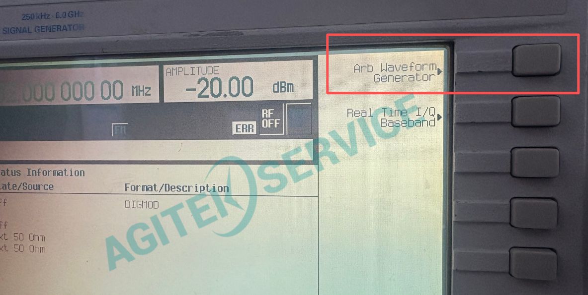 E4438C 矢量信號發生器自定義數字調製操作指南 E4438C 矢量信號發生器自定義數字調製操作指南