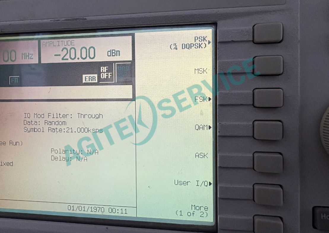 E4438C 矢量信號發生器自定義數字調製操作指南 E4438C 矢量信號發生器自定義數字調製操作指南